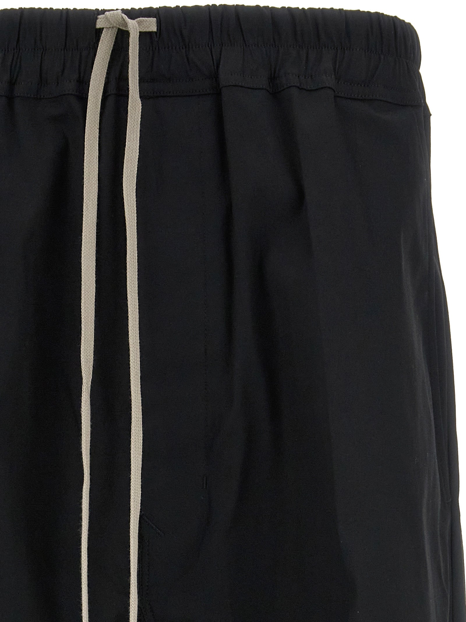 Rick Owens Schwarze Baumwoll-Freizeithose