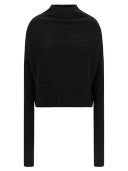Rick Owens Schwarzer Kaschmir-Cardigan