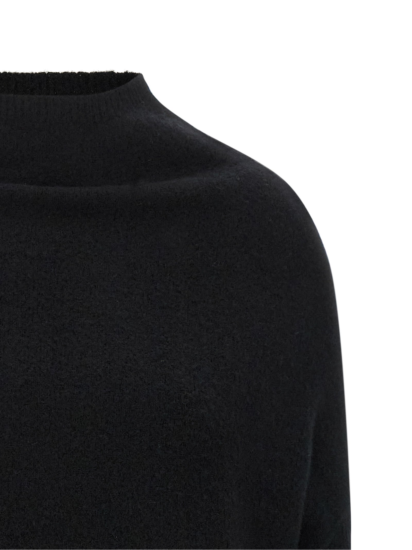 Rick Owens Schwarzer Kaschmir-Cardigan
