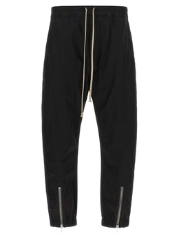 Rick Owens Schwarze Baumwoll-Jogginghose (Trainingshose)