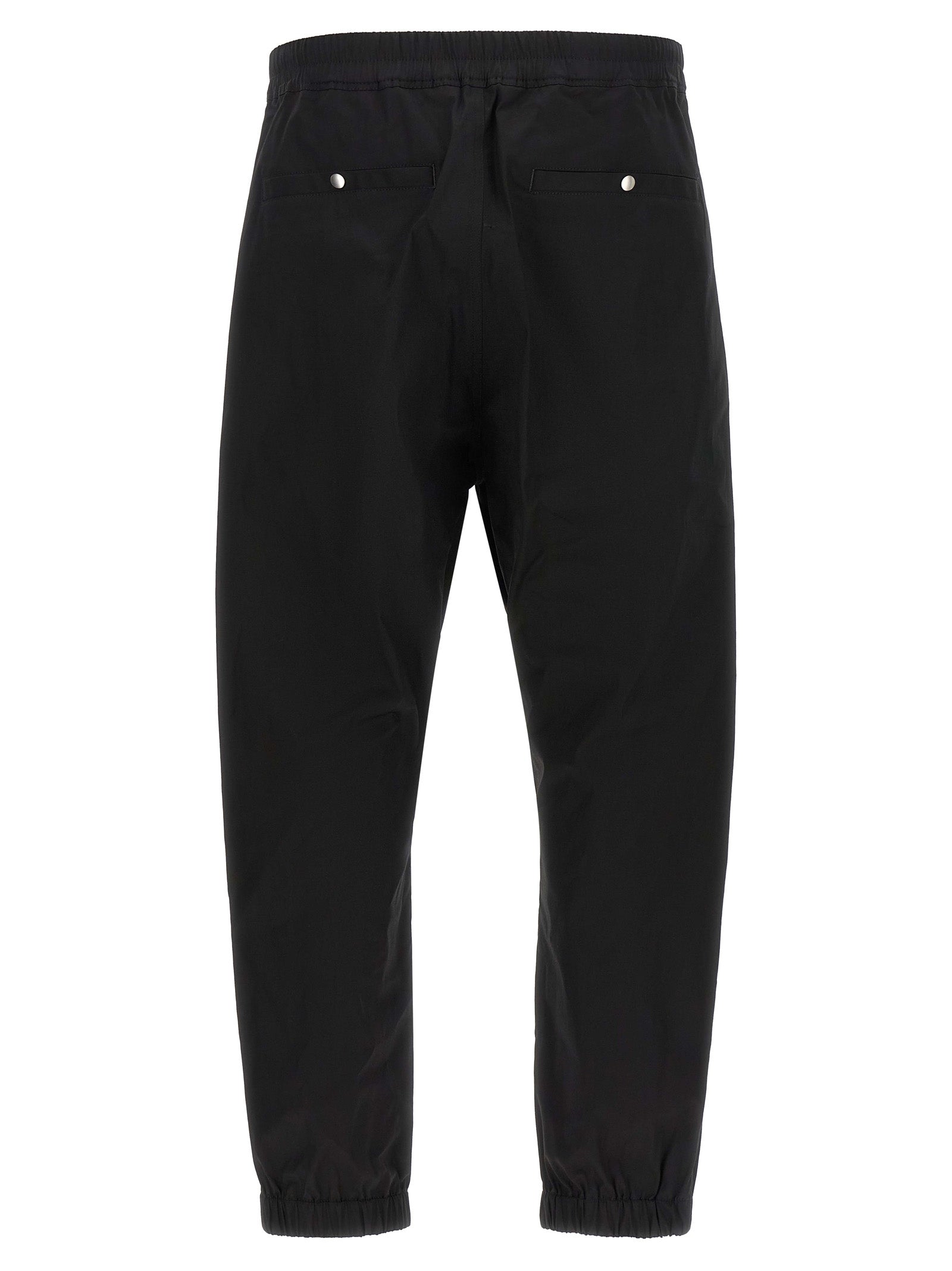 Rick Owens Schwarze Baumwoll-Jogginghose (Trainingshose)