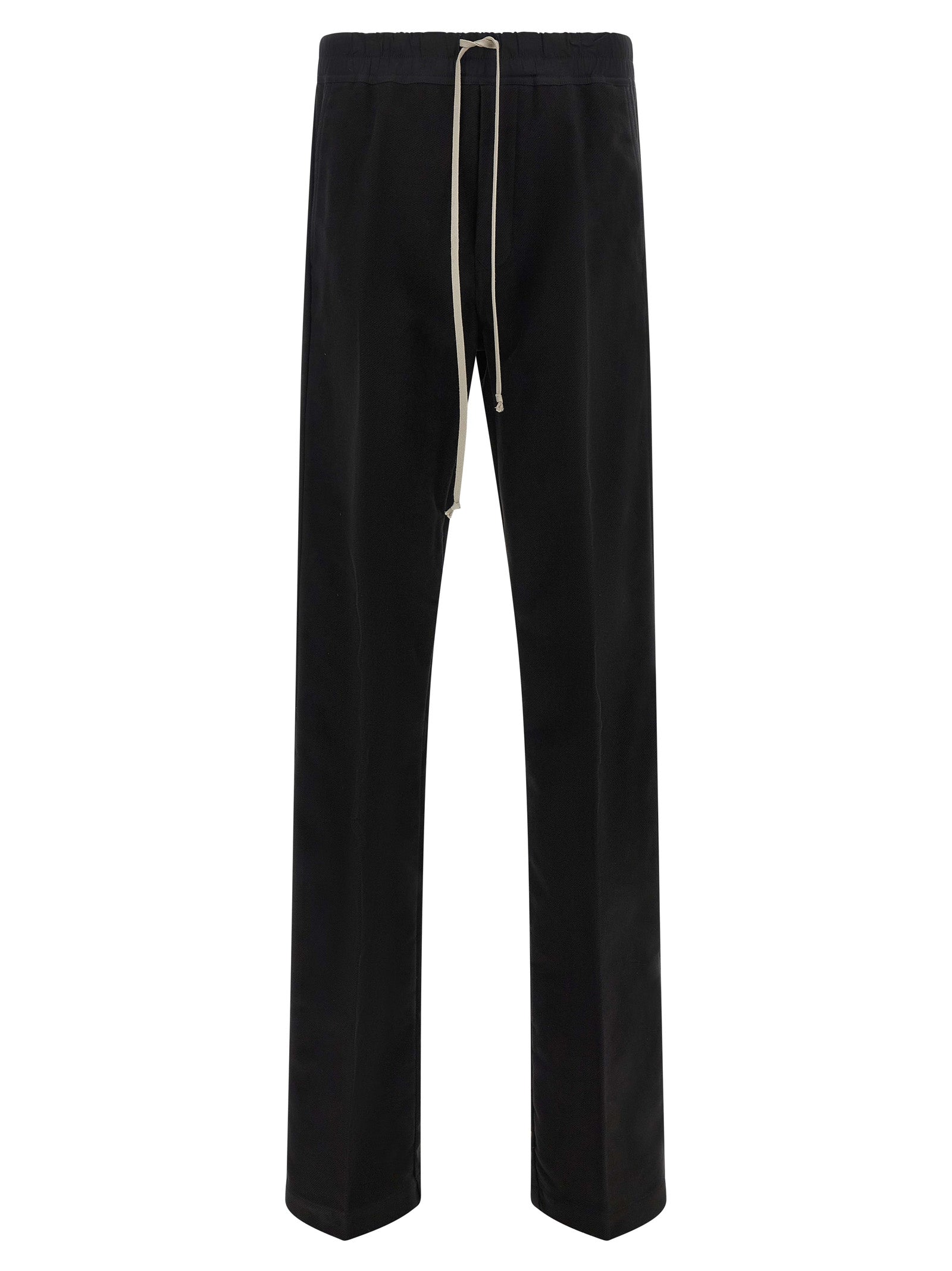 Rick Owens Schwarze Baumwoll-Freizeithose