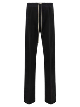 Rick Owens Schwarze Baumwoll-Freizeithose