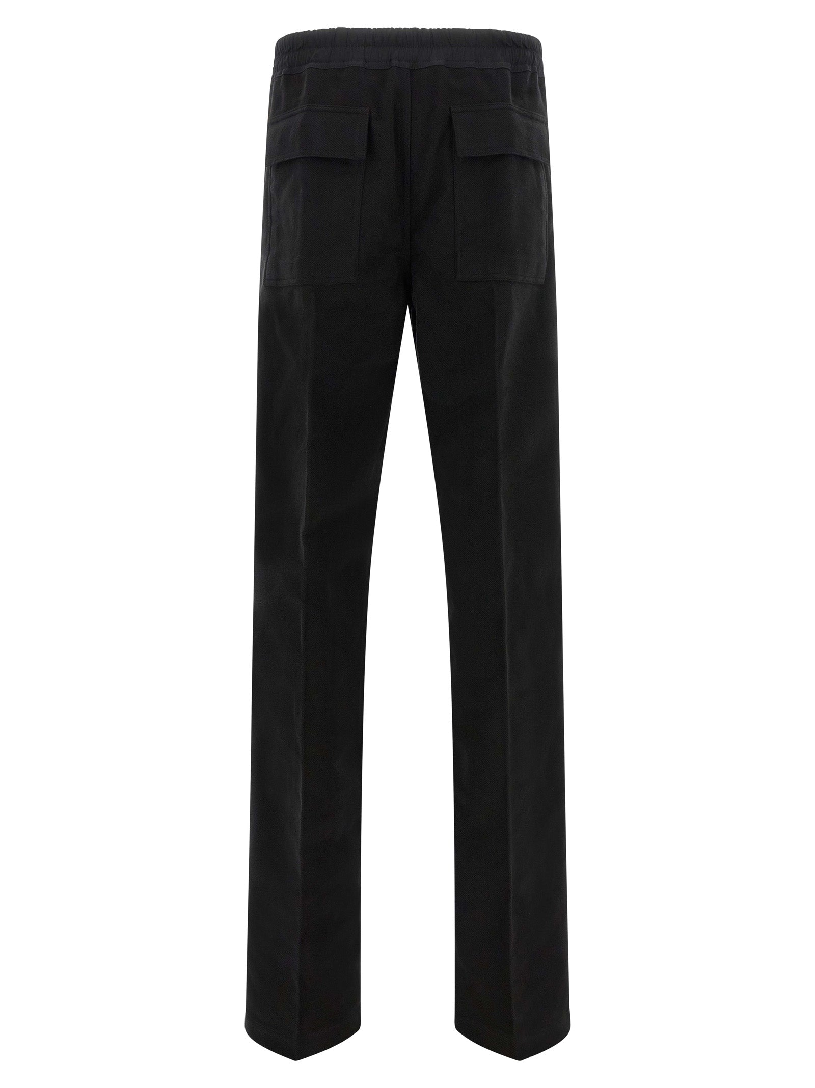 Rick Owens Schwarze Baumwoll-Freizeithose