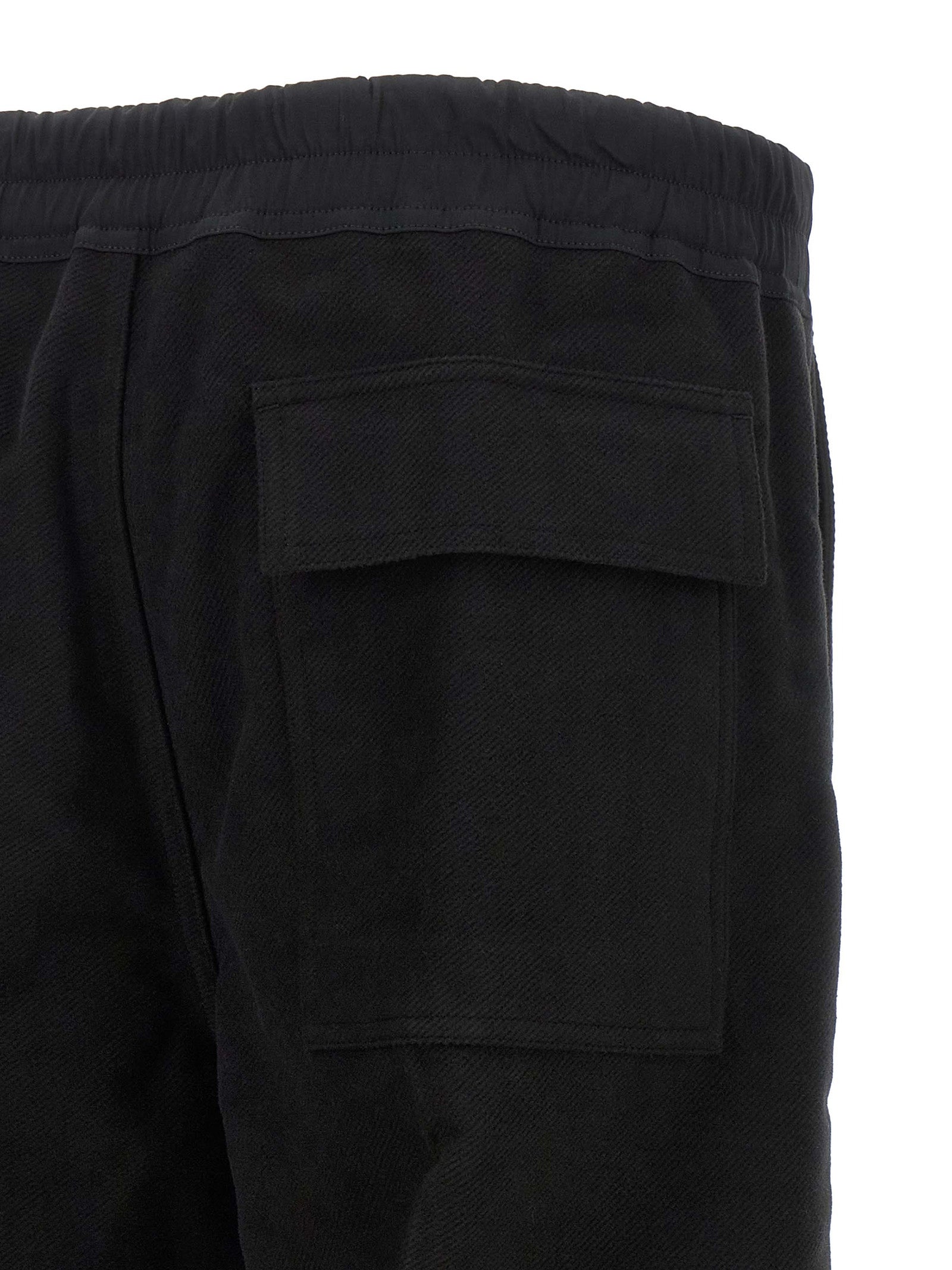 Rick Owens Schwarze Baumwoll-Freizeithose