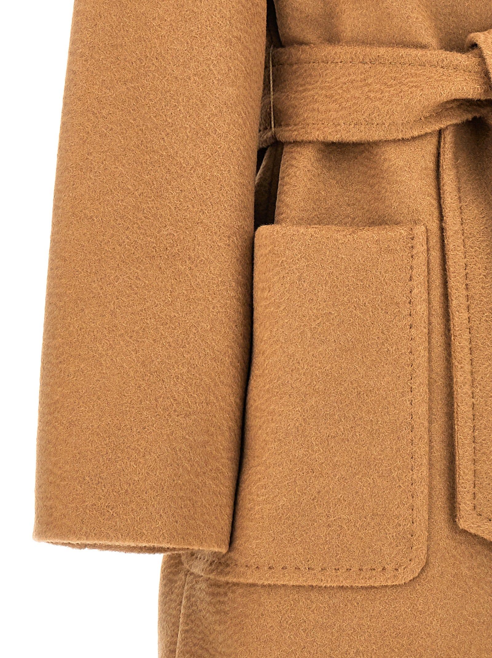 Max Mara Beiger Kamelhaarmantel