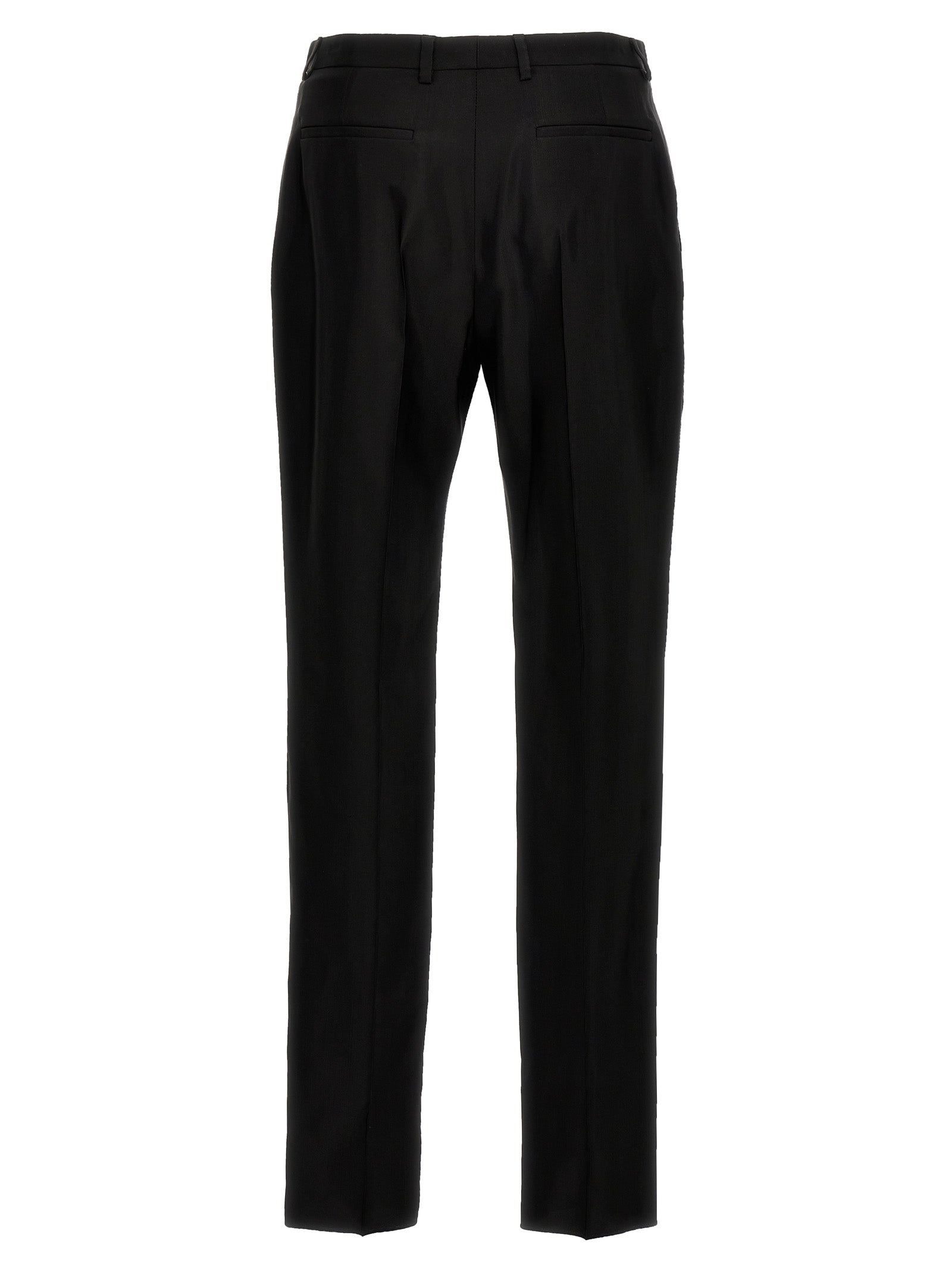 Saint Laurent Schwarze Hose aus Acetat