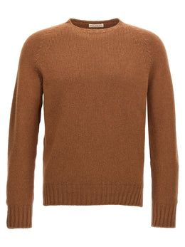 MA'RY'YA Brauner Wollcardigan