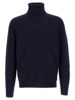 MA'RY'YA Blauer Wollcardigan
