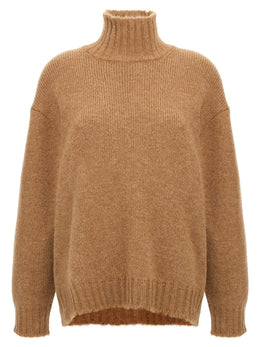 Jil Sander Beige Wollstrickjacke