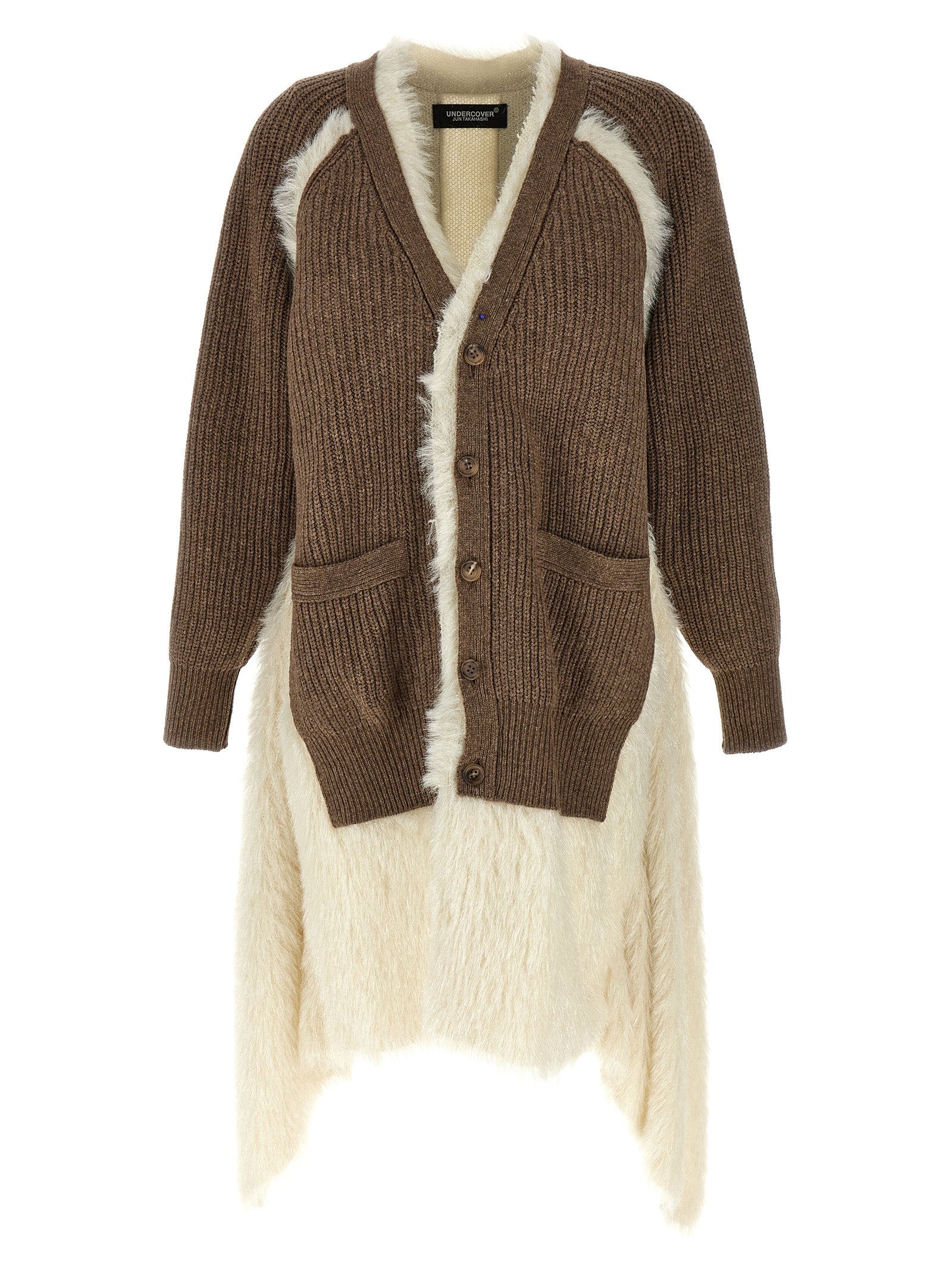 Undercover Brauner Wollcardigan