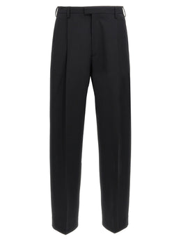 Marni Schwarze Palazzo-Hose aus Polyester