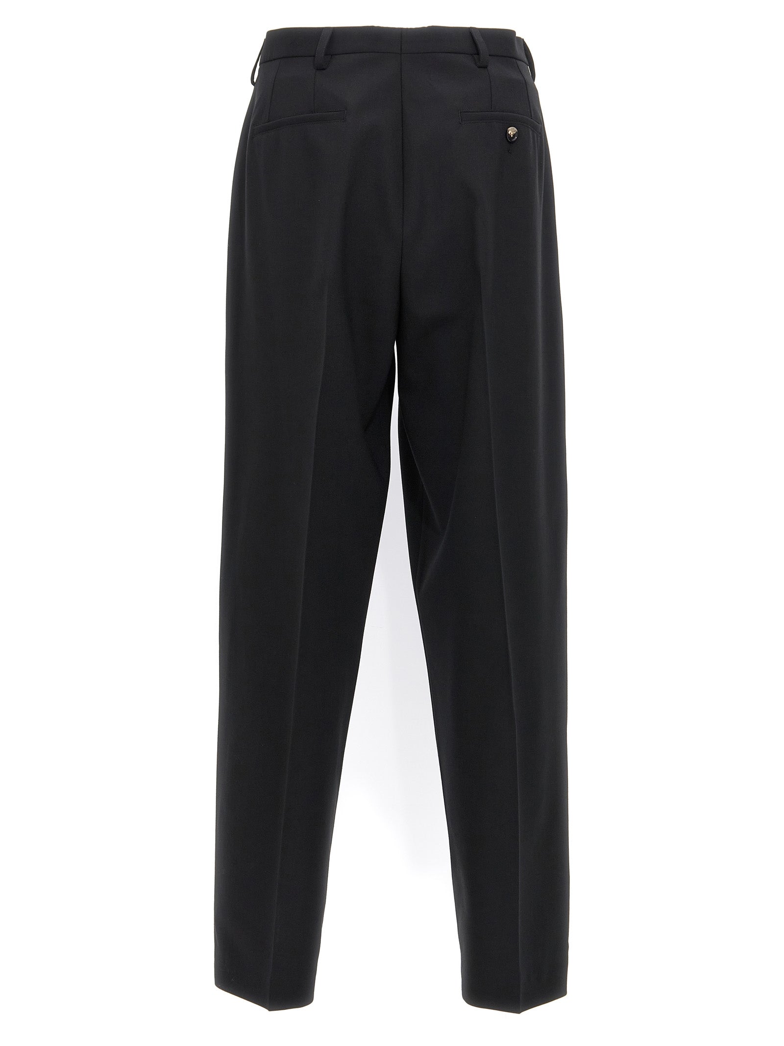 Marni Schwarze Palazzo-Hose aus Polyester