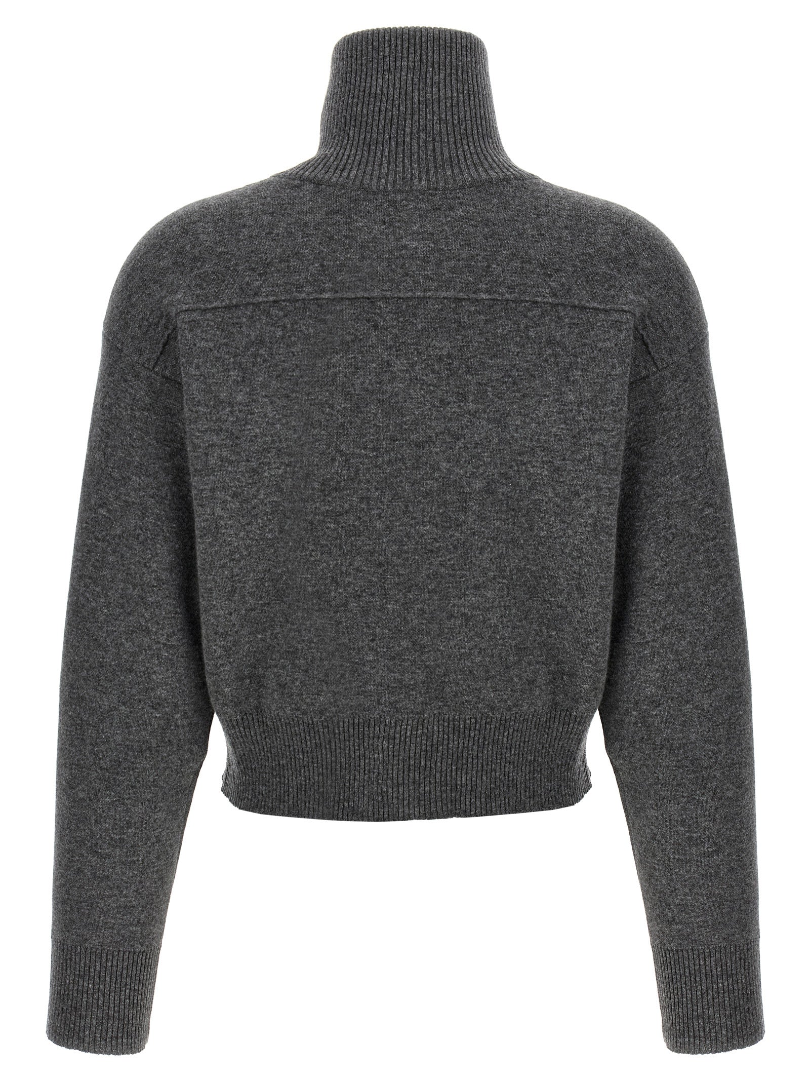 Brunello Cucinelli Grauer Kaschmir-Strickjacke