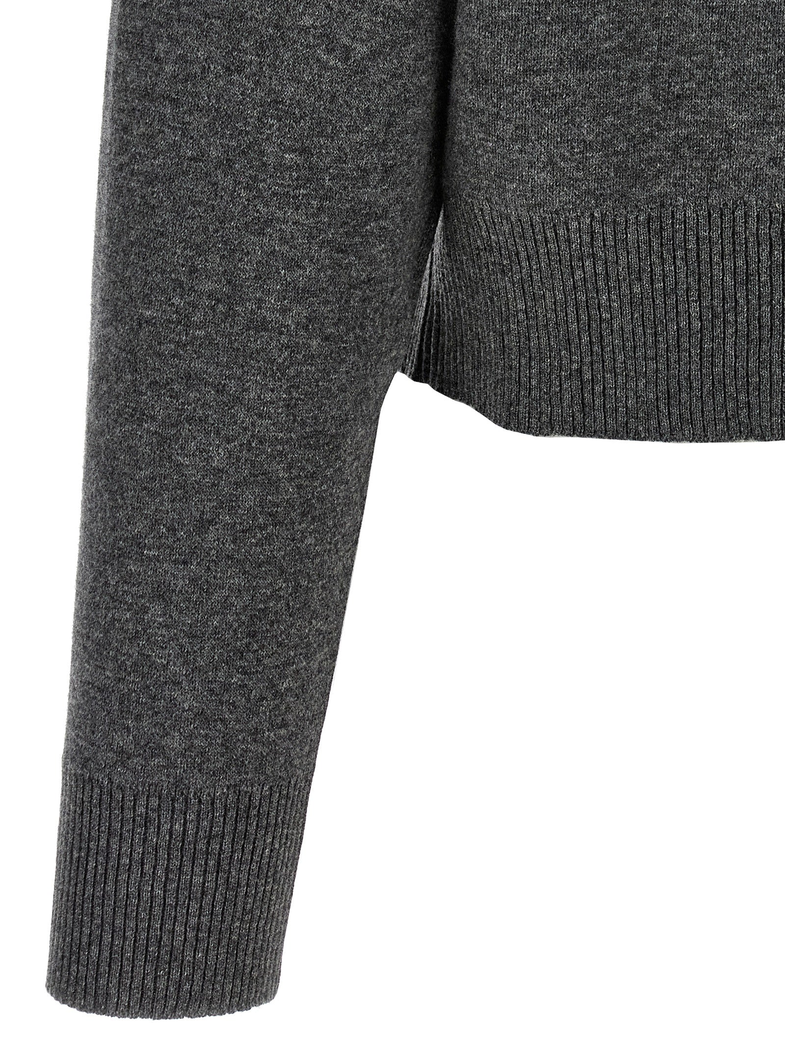 Brunello Cucinelli Grauer Kaschmir-Strickjacke