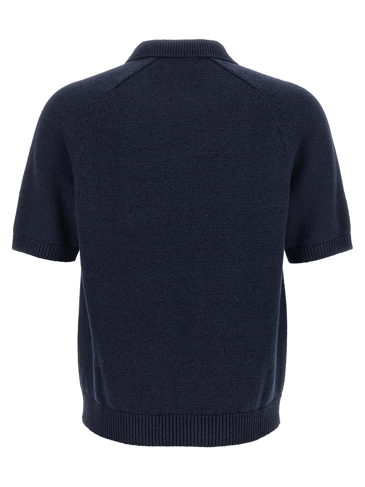 Polo Ralph Lauren Blauer Leinenstrickjacke