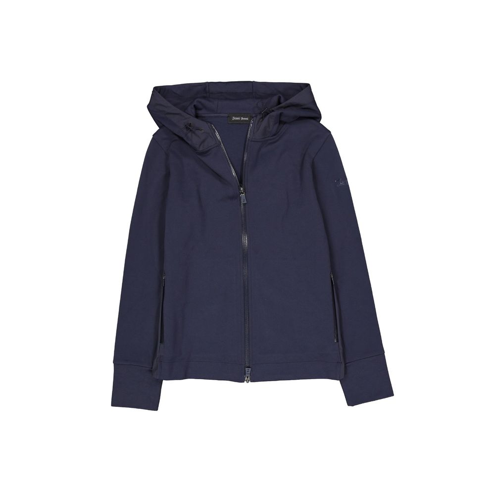 Herno Blauer Baumwoll-Sweatshirt