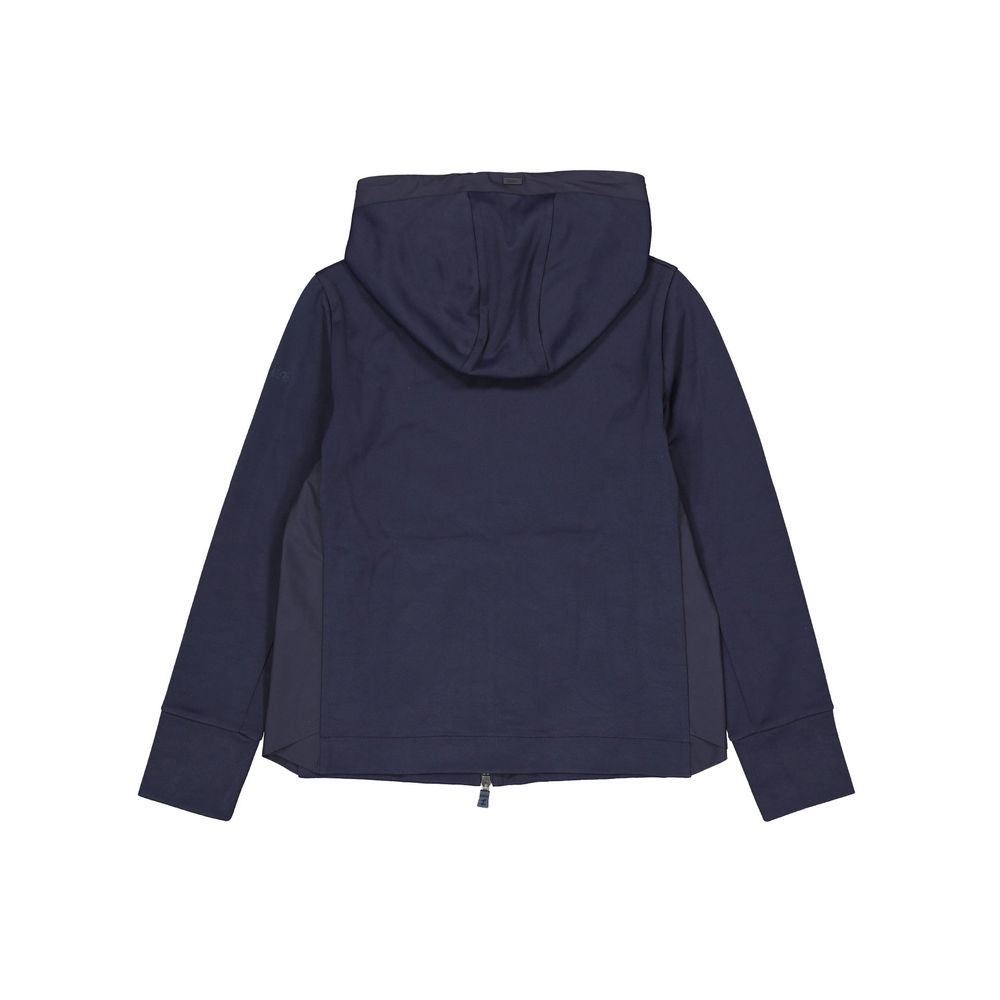 Herno Blauer Baumwoll-Sweatshirt