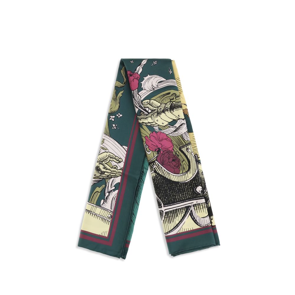 Burberry Zweifarbiger Seidenschal