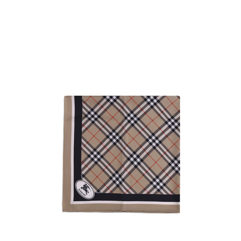 Burberry Beiger Seidenschal