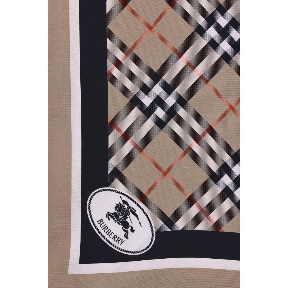 Burberry Beiger Seidenschal