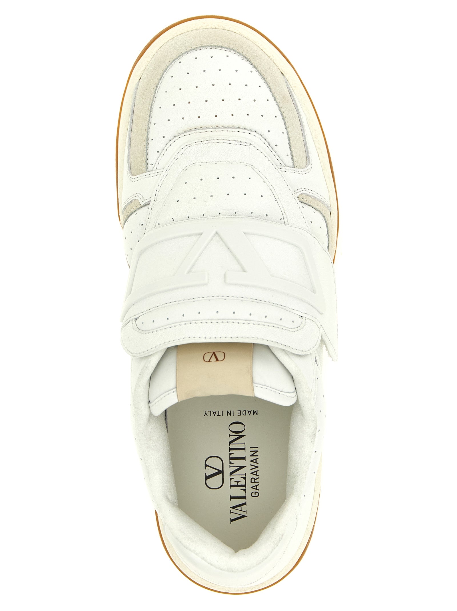 Valentino Garavani Weiße Leder-Athletic-Sneaker