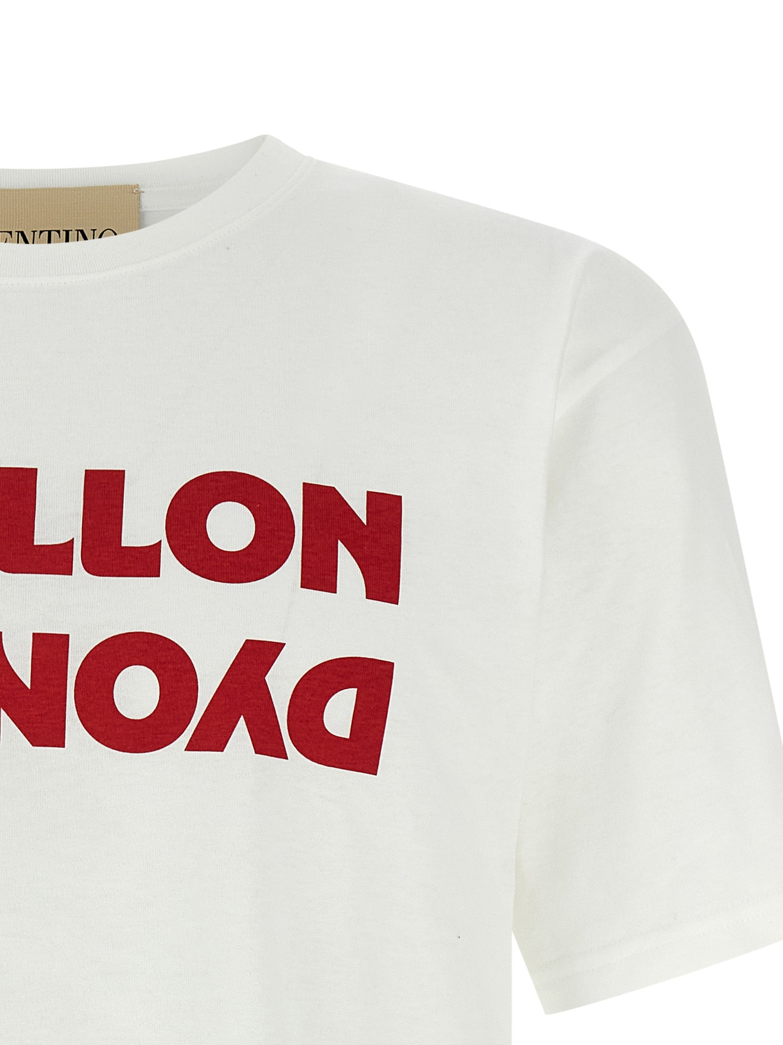 Valentino Garavani Weißes Baumwoll-T-Shirt