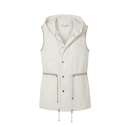 Malo Weiße Baumwolljacke für Damen
