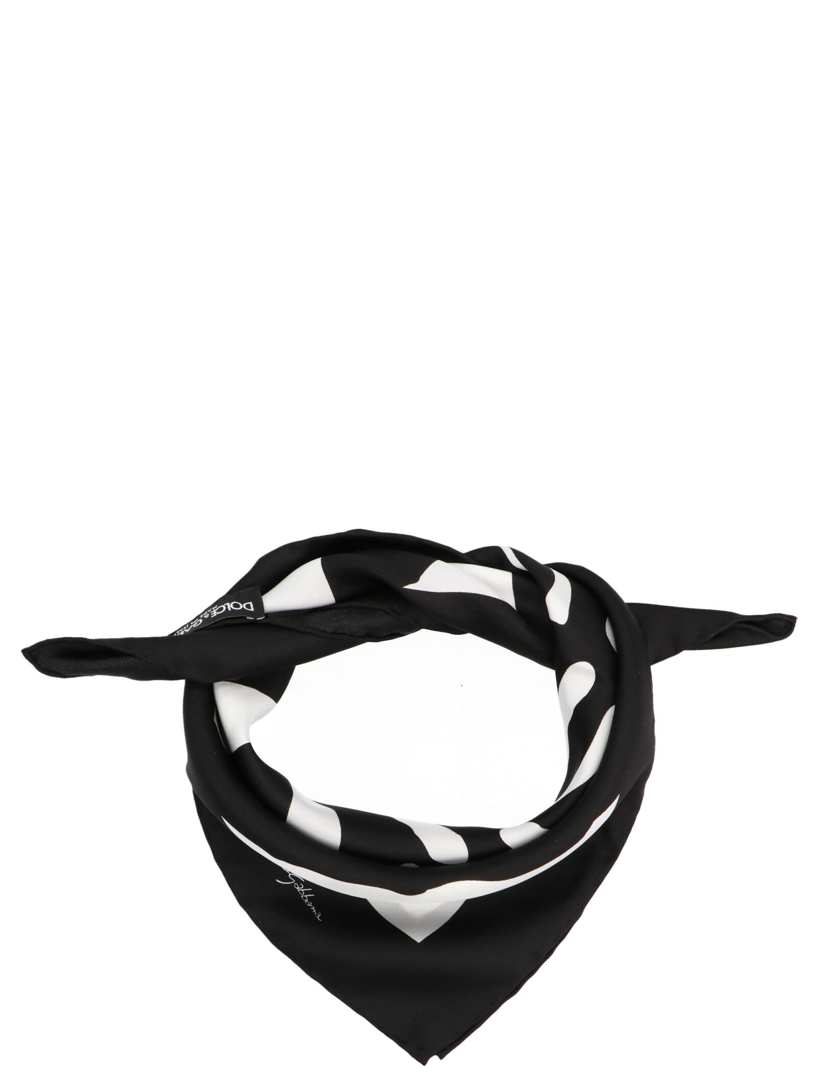 Dolce & Gabbana Zweifarbiger Seidenschal