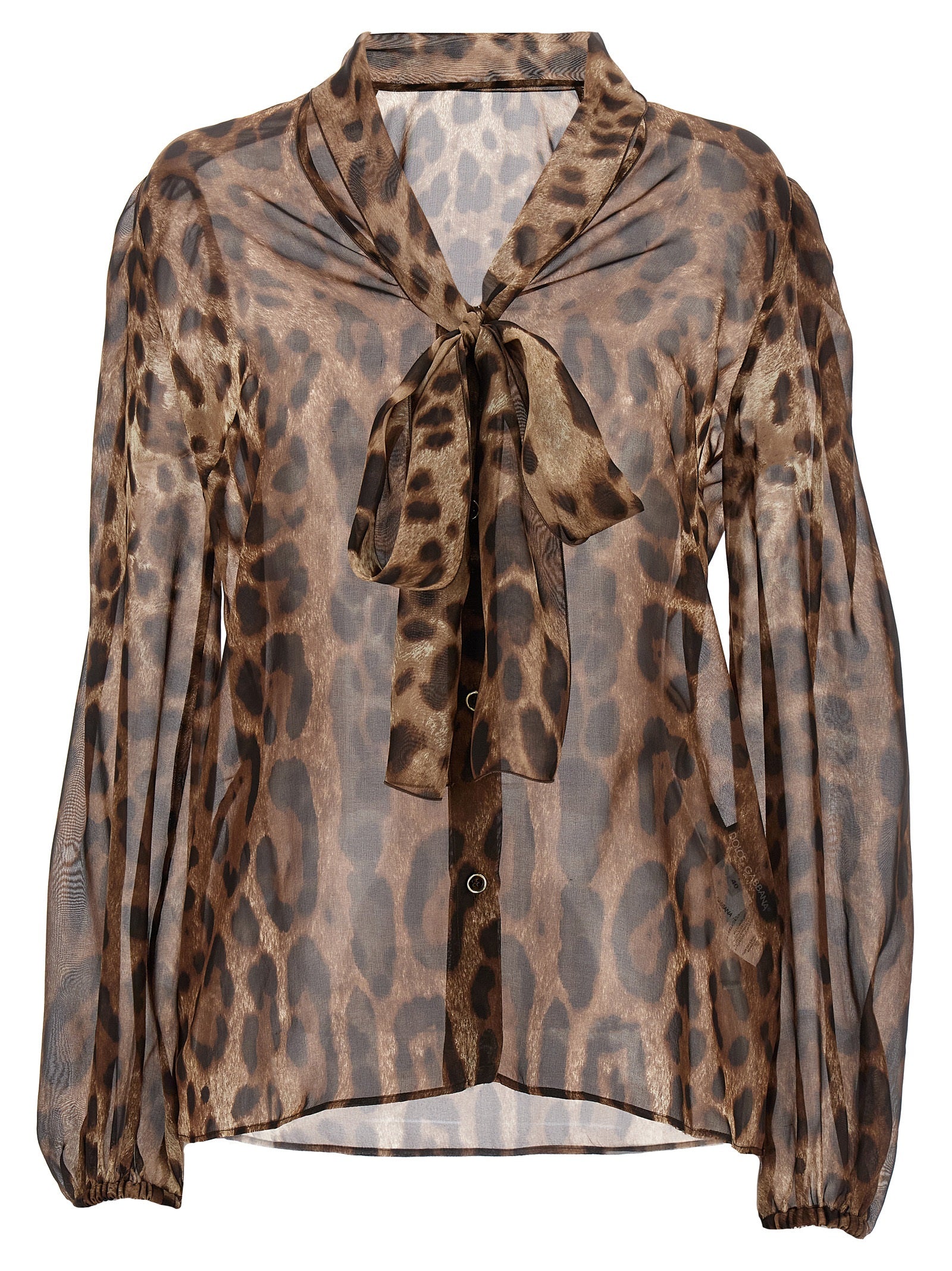 Dolce & Gabbana Mehrfarbige Seidenbluse