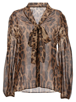 Dolce & Gabbana Mehrfarbige Seidenbluse