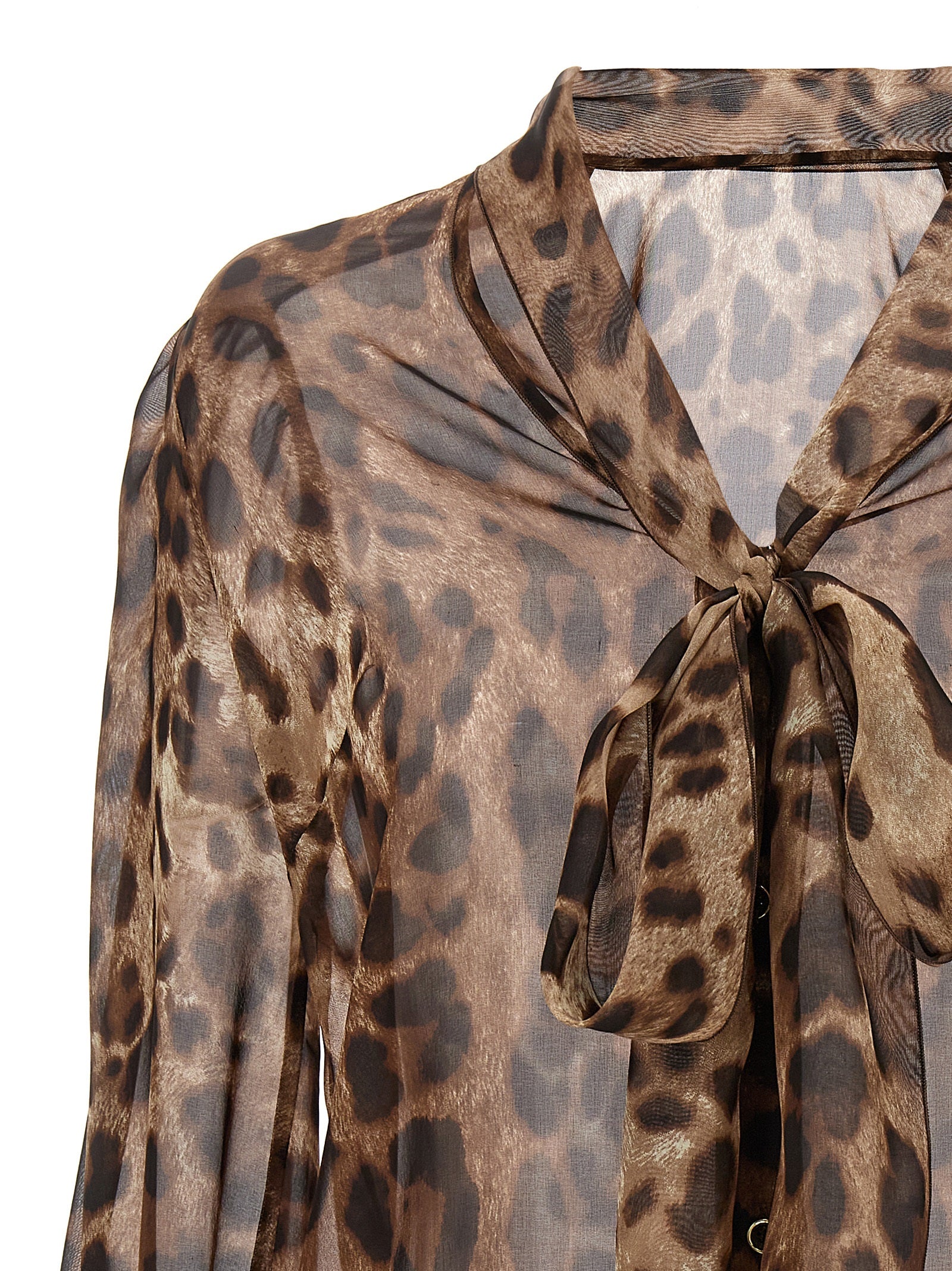Dolce & Gabbana Mehrfarbige Seidenbluse