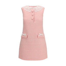 Self-Portrait Multicolor Polyester Casual Dress