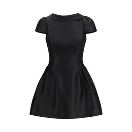 Self-Portrait Schwarzes Freizeitkleid aus Polyester