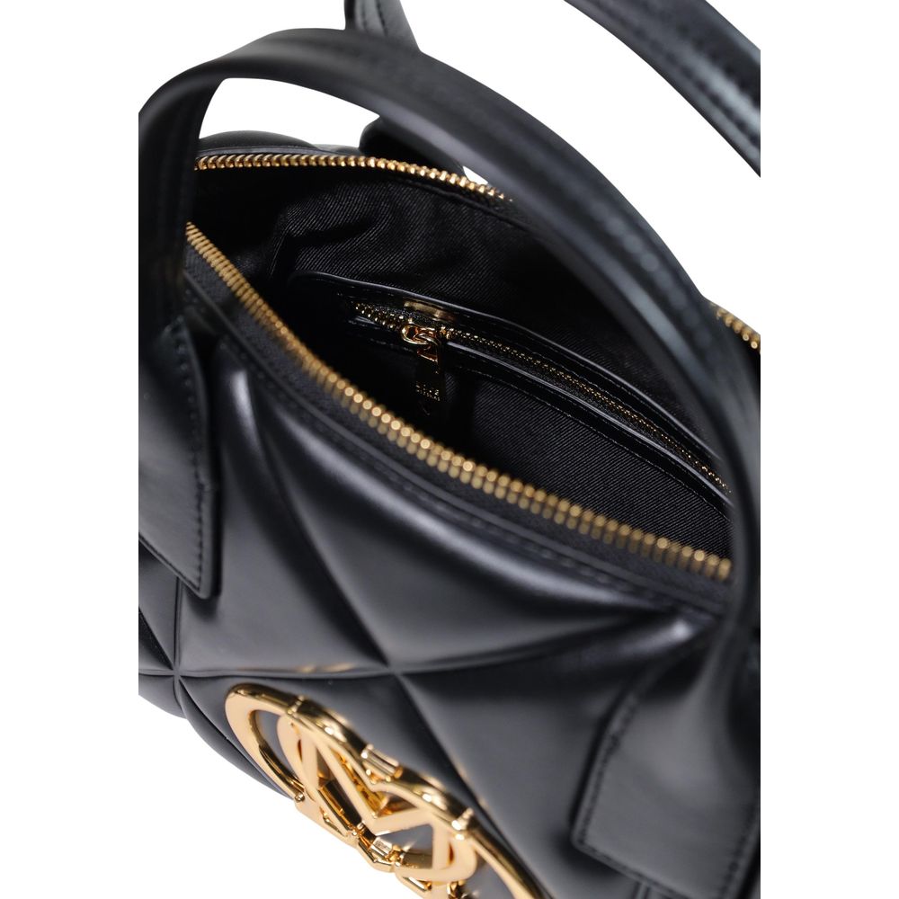 Love Moschino Schwarze Handtasche aus Polyethylen