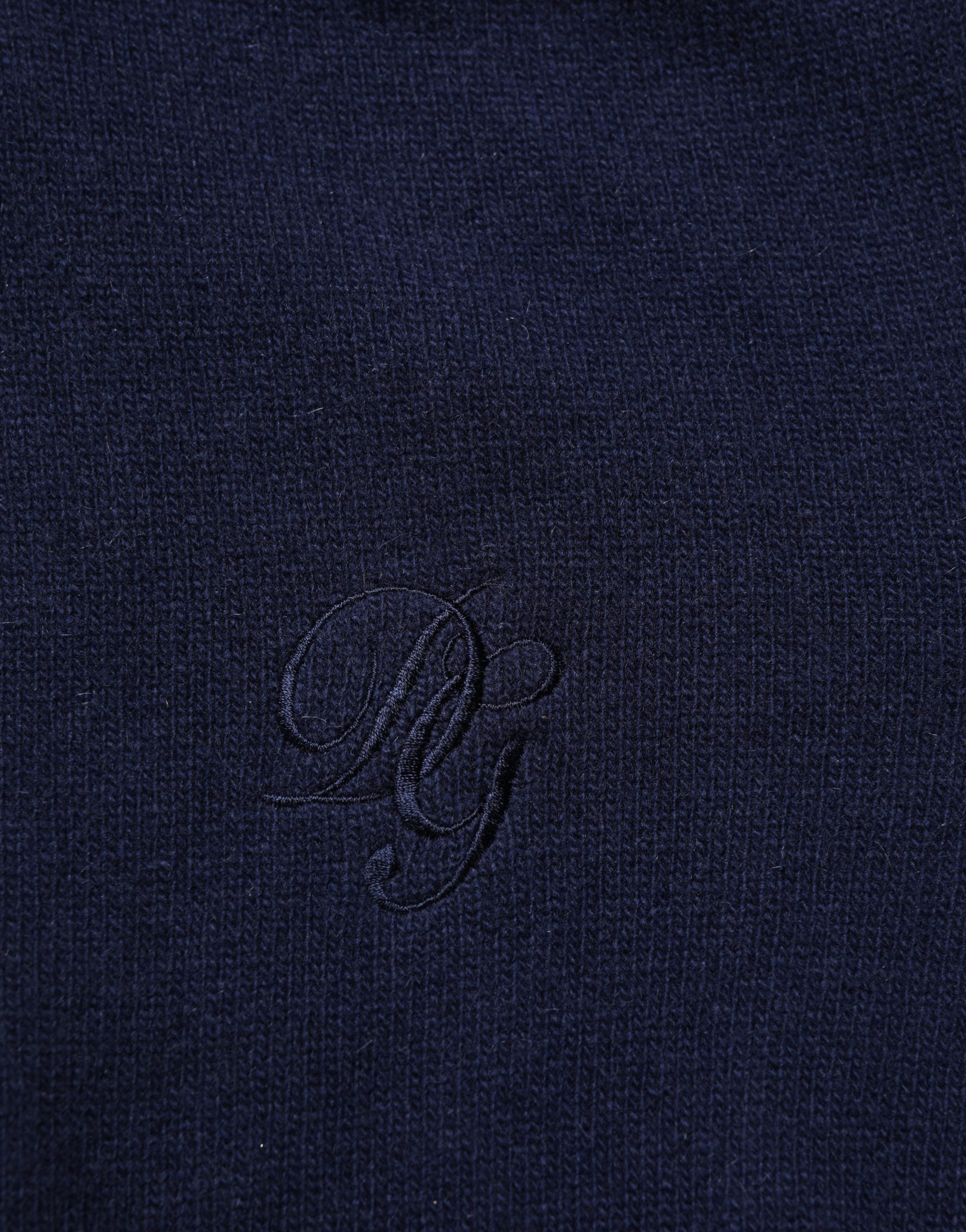 Dolce & Gabbana Blauer Wollstrick-Rollkragenpullover
