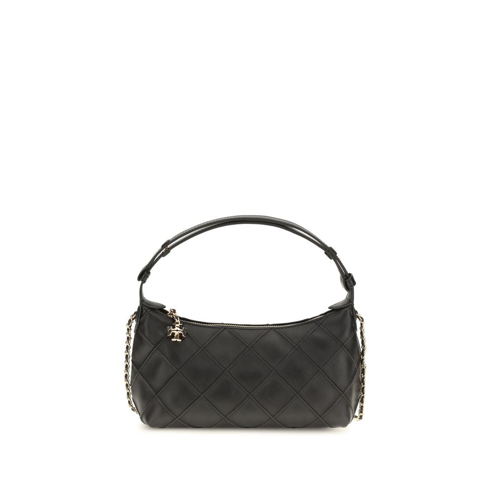 Tory Burch Schwarze Kalbsleder Bos Taurus Handtasche