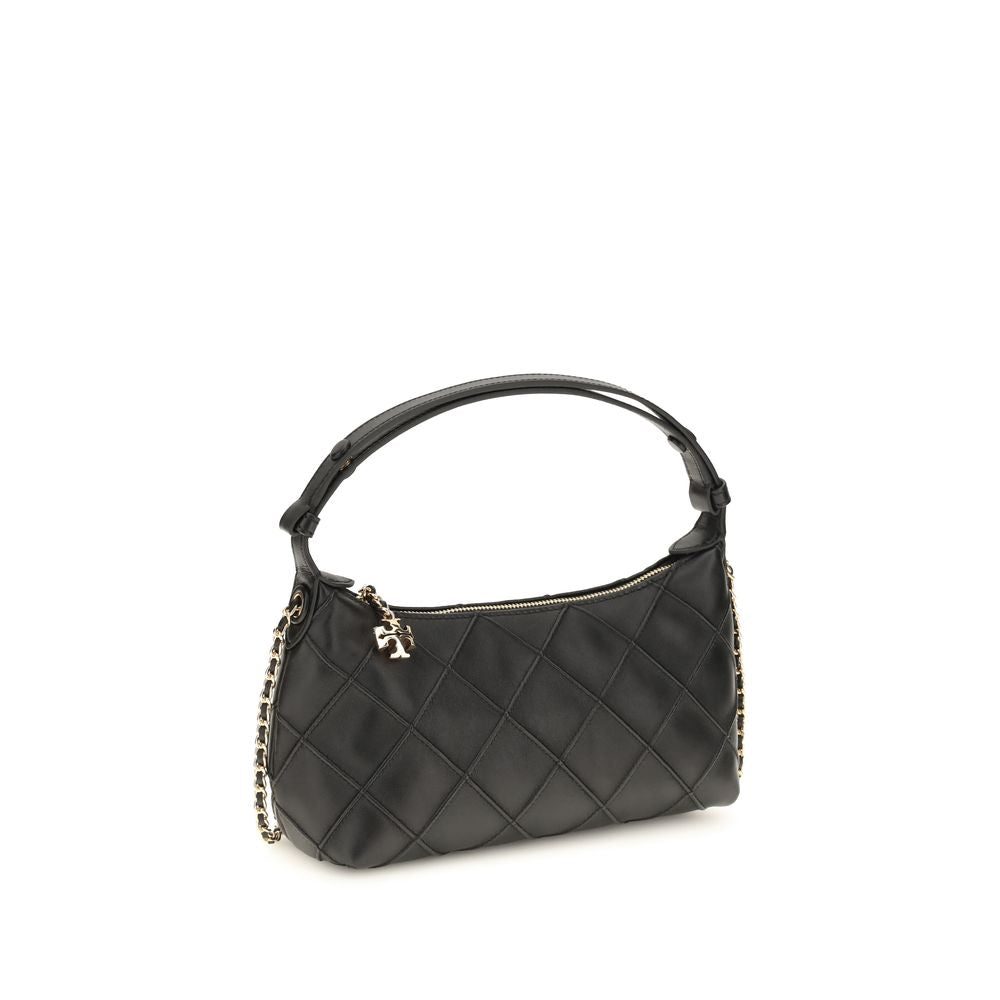 Tory Burch Schwarze Kalbsleder Bos Taurus Handtasche