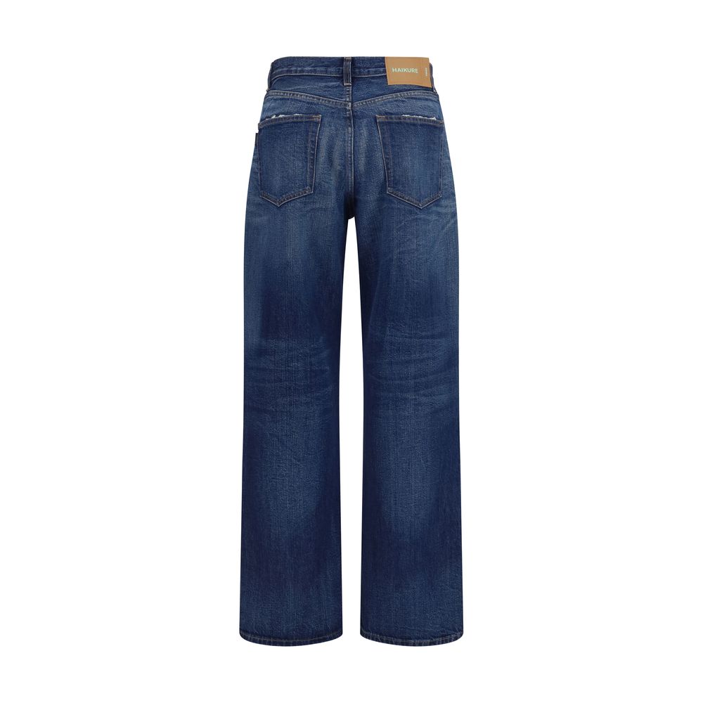 Haikure Blaue Baumwolljeans Denim