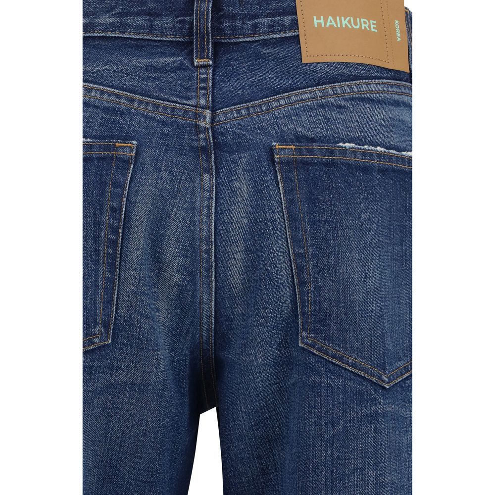 Haikure Blaue Baumwolljeans Denim