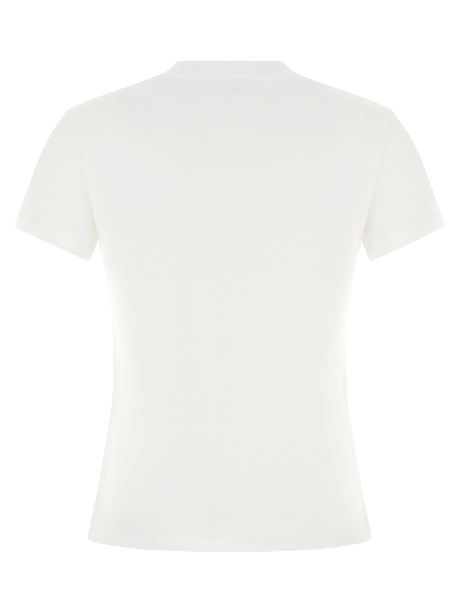 Off-White Weißes Baumwoll-T-Shirt