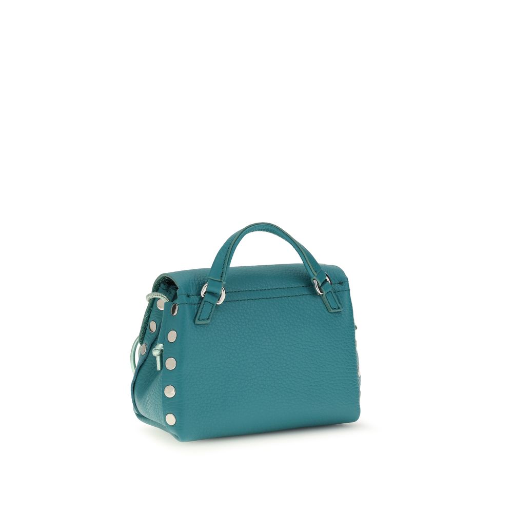 Zanellato Bicolor Calf Leather Bos Taurus Schultertasche
