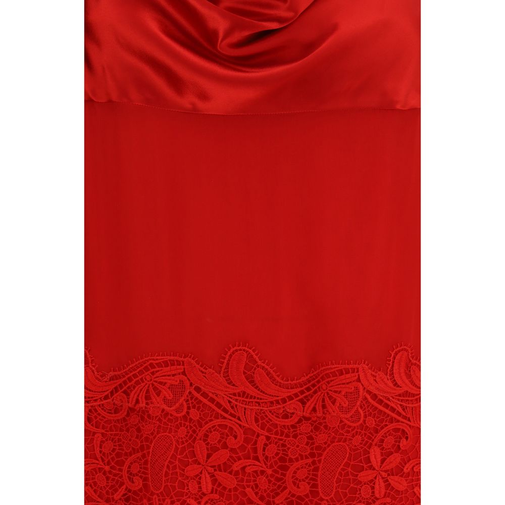 Ferragamo Multicolor Silk Casual Dress