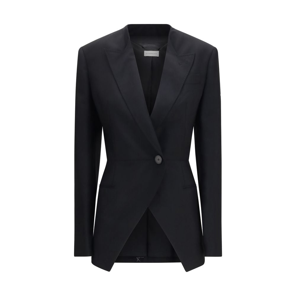 Givenchy Schwarzer Oves Aries Wollblazer