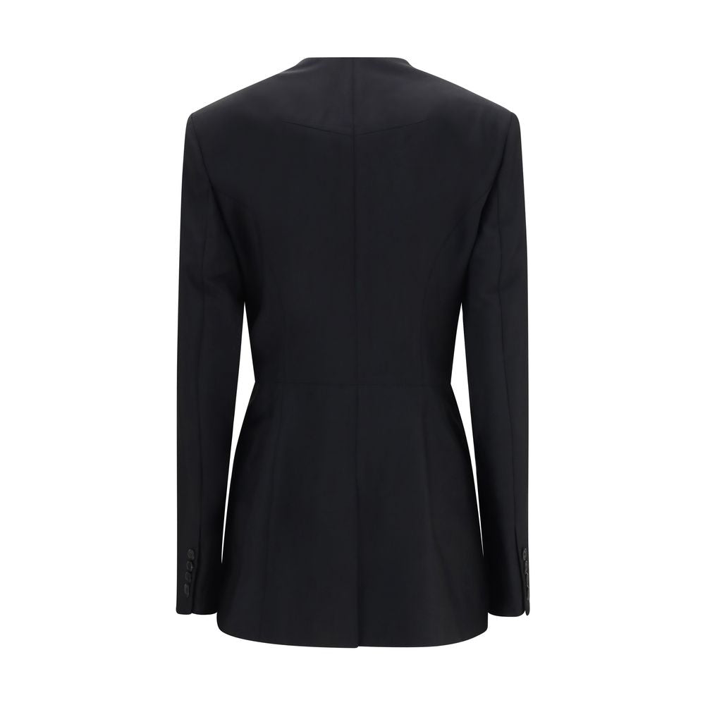 Givenchy Schwarzer Oves Aries Wollblazer