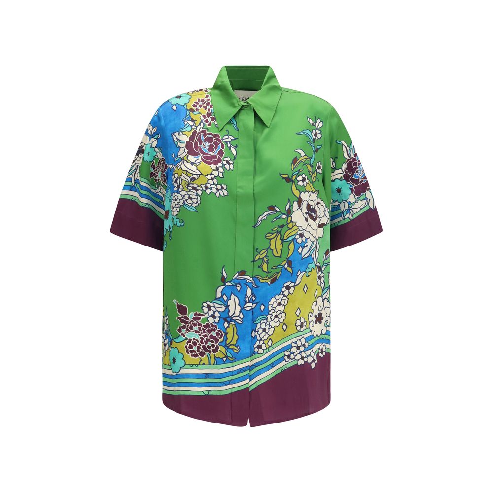 Alemais Mehrfarbige Seidenbluse