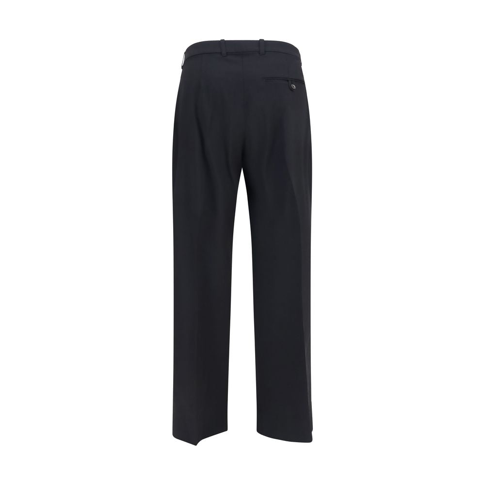 Our Legacy Schwarze Wollhose Oves Aries Flared