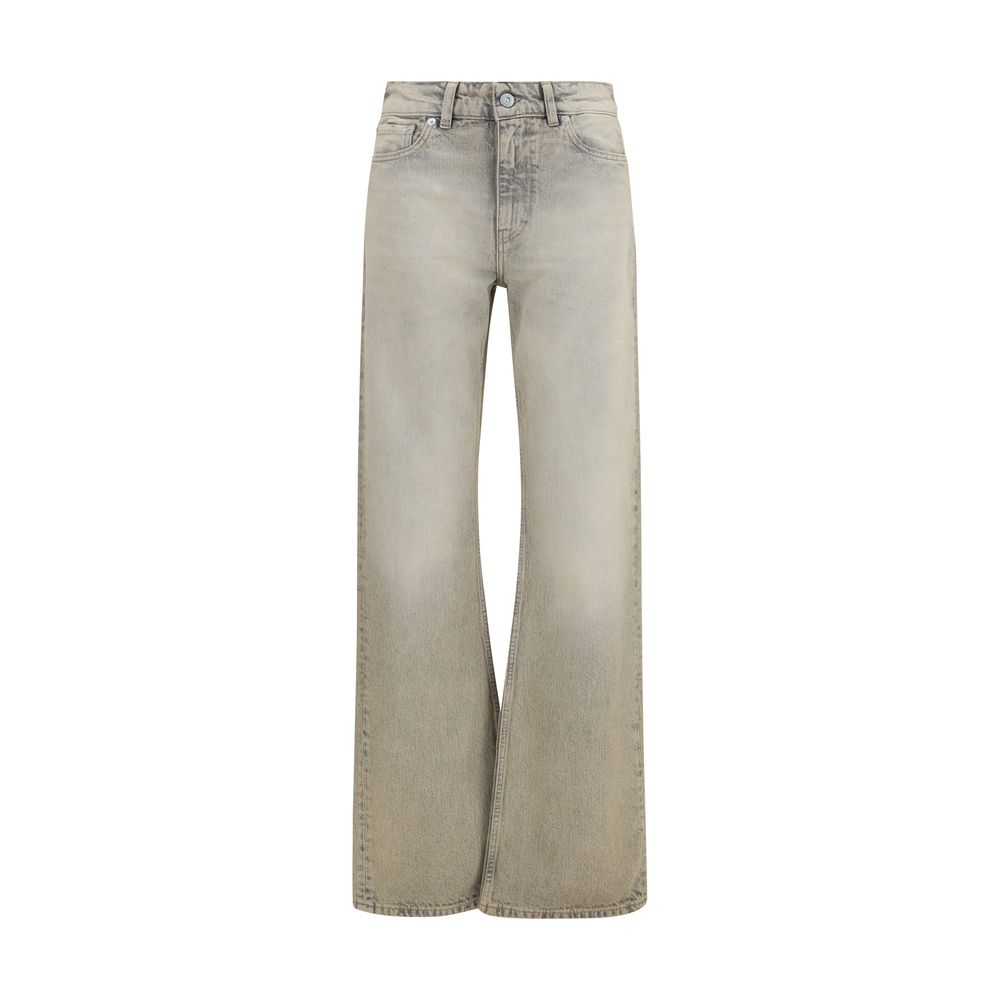 Our Legacy Graue Jeans aus Baumwolle im geraden Schnitt