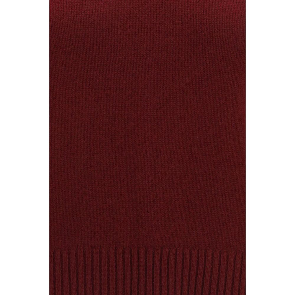 Lisa Yang Kaschmirpullover in Bordeaux