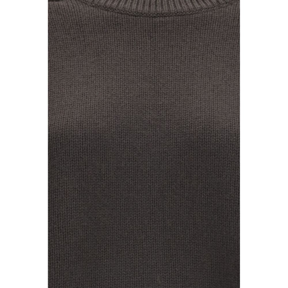 Lisa Yang Brauner Kaschmirpullover